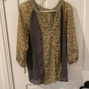 Patterned blouse